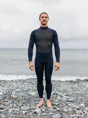 Nieuwland 5,5/4,5 mm Yulex® Herren-Wetsuit mit Reißverschluss hinten