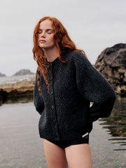 Women's Amy Powney + Finisterre Fisherman Rib Cardigan