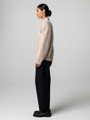 Women's Amy Powney + Finisterre Aran Knit Jumper