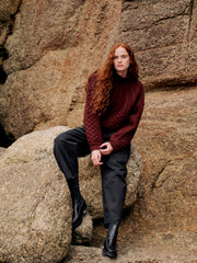 Women's Amy Powney + Finisterre Aran Knit Jumper