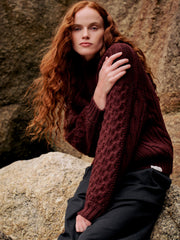 Women's Amy Powney + Finisterre Aran Knit Jumper