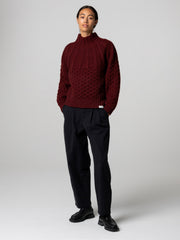 Women's Amy Powney + Finisterre Aran Knit Jumper