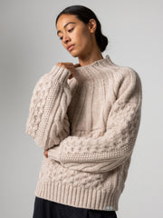 Women's Amy Powney + Finisterre Aran Knit Jumper