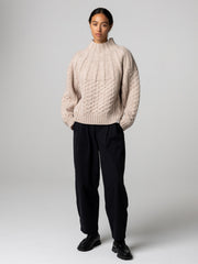Women's Amy Powney + Finisterre Aran Knit Jumper