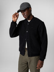 Men's Portell Wool Fleece Bomber Jacket