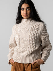 Women's Nova Aran Knit Jumper