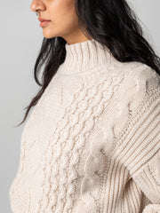 Women's Nova Aran Knit Jumper