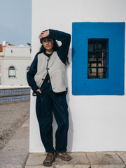 Croft Workwear Barrel-Jeanshose für Damen