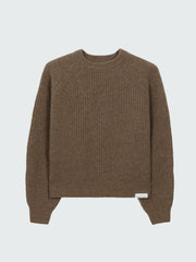 Women's Amy Powney + Finisterre Fisherman Rib Crew Neck Sweater