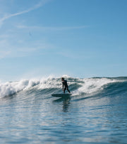 Surfer on a wave