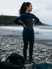 Nieuwland 4,5/3,5 mm Yulex® Chest Zip Damen-Wetsuit