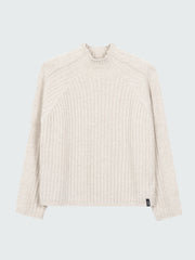 Women's Breakwater High Neck Ribbed Jumper