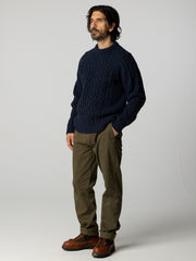 Men's Nova Aran Knit Sweater