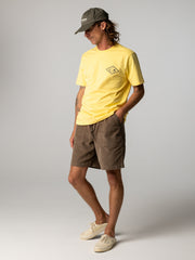 Herren-T-Shirt mit Diamant-Logo