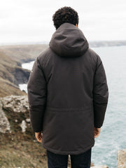 Vellus Herren-Parkajacke 