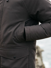 Vellus Herren-Parkajacke 