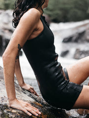 Ärmelloser Shorty-Wetsuit Nieuwland 2 mm Yulex® für Damen