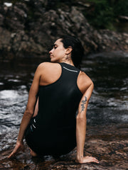 Ärmelloser Shorty-Wetsuit Nieuwland 2 mm Yulex® für Damen