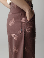 Women's Floral Marine Yarrel Printed Trouser