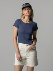 Powes Ripped Damen-T-Shirt