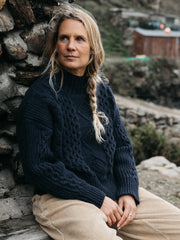 Women's Nova Aran Knit Sweater