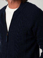 Polperro Herren-Strickjacke