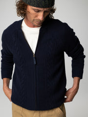 Polperro Herren-Strickjacke