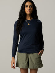 Damen Langarmshirt mit UV-Schutz