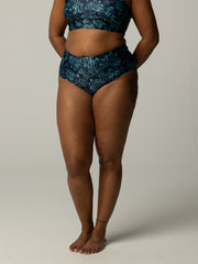 Haze Damen-Bikinihose mit hohem Bund