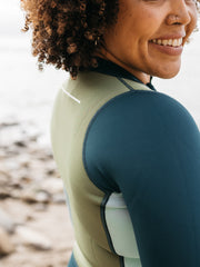 Nieuwland 2mm Yulex® Damen-Langarmoberteil