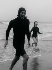Nieuwland 2mm Yulex® Back Zip Langarm-Shorty-Wetsuit für Herren