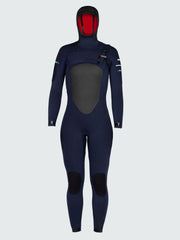 Women's Nieuwland 5.5/4.5mm Yulex® Chest Zip Hooded Wetsuit
