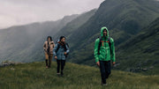 group walking in scotland