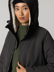 Vellus Damen-Parkajacke