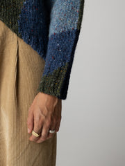 Moorland Stitch Damenpullover
