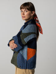 Moorland Stitch Damenpullover