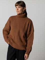 Eyre Rollkragen-Strickpullover für Damen