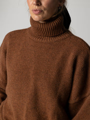 Women's Eyre Roll Neck Knit Jumper