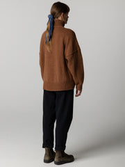 Eyre Rollkragen-Strickpullover für Damen