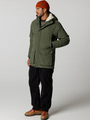 Vellus Herren-Parkajacke