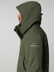 Vellus Herren-Parkajacke