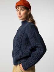 Women's Nova Aran Knit Sweater