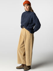 Women's Nova Aran Knit Sweater