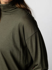 Seeker Merino High Neck Damen-T-Shirt