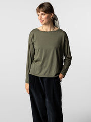 Seeker Merino Damen-Langarmtop