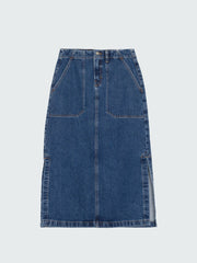 Yarrel Damen-Jeansrock in A-Linie